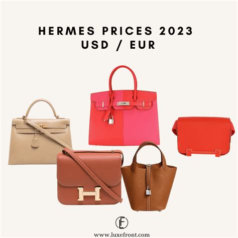 hermes 2016 price|Hermes bag price increase 2022.